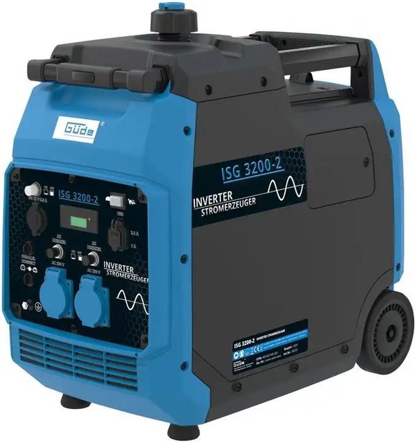 Güde Generator Inverter Stromerzeuger ISG 3200-2 2x230V USB 3,5kW 6,1PS - 40721