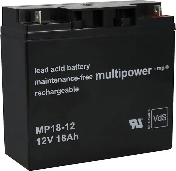 Starterbatterie zu Stromaggregat ISG 6600-3E 12V 18A 40635-02001